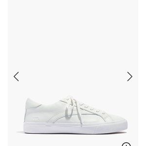 NEW. Madewell Sidewalk Low Top Sneakers in Leather